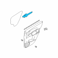 OEM 2010 Kia Sportage Rear Power Window Sub Right Switch Assembly Diagram - 935801F500WK