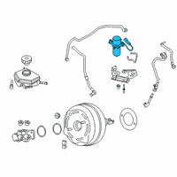 OEM 2016 BMW 330e Vacuum Pump Diagram - 34-33-6-851-289