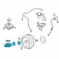 OEM BMW 228i xDrive Brake Master Cylinder Diagram - 34-33-6-851-095