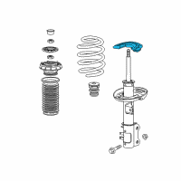 OEM 2016 Chevrolet Trax Lower Insulator Diagram - 95134678