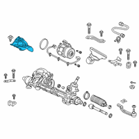 OEM 2020 Honda Civic Plate, Power Steering Ht/Baf Diagram - 53692-TBA-A01