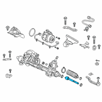 OEM Honda Clarity Rack End Comp Diagram - 53521-TRT-J01