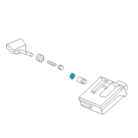 OEM Honda Passport Washer, Tpms Valve Diagram - 42755-TP6-A81