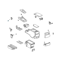 OEM 2003 Lexus ES300 Bulb Diagram - 84999-10700