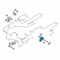 OEM 2021 Kia Telluride Bracket Assembly-TRANSMI Diagram - 21830S8300