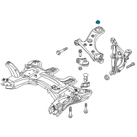 OEM 2021 Jeep Renegade Nut-HEXAGON FLANGE Head Diagram - 6511778AA