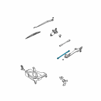 OEM 2004 Infiniti M45 Link Assy-Connecting, No 1 Diagram - 28841-CR900