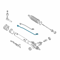 OEM 2004 Pontiac Bonneville Pipe Kit, Steering Gear(Short) Diagram - 26073813