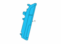 OEM Jeep Side Marker Diagram - 68378432AB