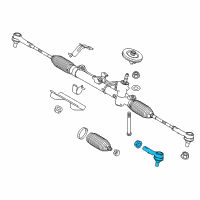 OEM 2020 Ram ProMaster City Tie Rod E-Outer Diagram - 68267928AA