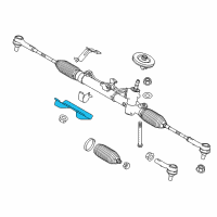 OEM Ram Shield-Steering Gear Diagram - 68261880AA