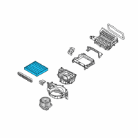 OEM 2020 Hyundai Veloster N Filter-Air Diagram - J9H79-AK000