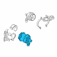 OEM 2021 BMW M440i ELECTRIC COOLANT PUMP Diagram - 11-51-5-A30-244