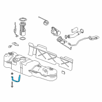 OEM 2013 Chevrolet Express 1500 Strap Diagram - 84498703