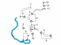 OEM 2019 Toyota RAV4 Hoses Diagram - G9229-0R020