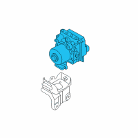 OEM 2004 Chevrolet Aveo Abs Control Module-Electronic Brake Control Module Assembly Diagram - 96534909