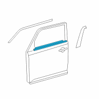 OEM 2009 Scion xB Belt Molding Diagram - 75710-12820