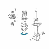 OEM 2020 Jeep Renegade ISOLATOR-Spring Diagram - 68246462AB