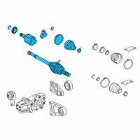 OEM 2013 Toyota RAV4 Axle Assembly Diagram - 42330-0R020