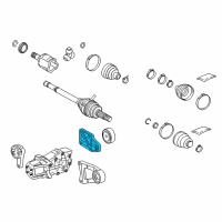 OEM 2014 Toyota RAV4 Rear Support Diagram - 52391-0R030