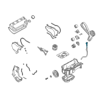 OEM Chrysler Sebring Gage-Oil Level Diagram - MD377073