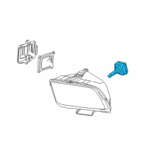 OEM 2008 Ford Mustang Hid Bulb Diagram - 8R3Z-13N021-A