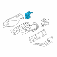 OEM 2016 Nissan 370Z Cover-Exhaust Manifold Diagram - 16590-1PM2B