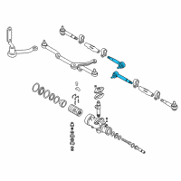 OEM 1995 Chevrolet Blazer Rod Kit, Steering Linkage Inner Tie Diagram - 26041016