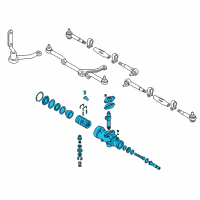 OEM Chevrolet S10 Gear Kit, Steering (Remanufacture) Diagram - 19330480