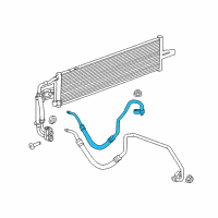 OEM 2017 Chevrolet Cruze Inlet Hose Diagram - 39014808