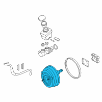 OEM 2010 Nissan GT-R Booster Assy-Brake Diagram - D7210-JF00A