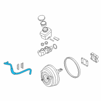 OEM 2011 Nissan GT-R Hose-Booster Diagram - 47474-JF10B