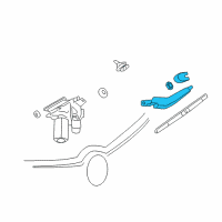 OEM Buick Enclave Rear Arm Diagram - 15280813