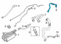 OEM 2020 Ford Police Interceptor Utility Upper Oxygen Sensor Diagram - L1MZ-9F472-A