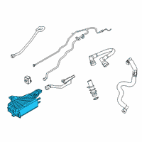 OEM 2020 Ford Explorer Vapor Canister Diagram - L1MZ-9D653-A