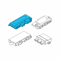 OEM BMW 550i Central Gateway Module Diagram - 61-35-9-322-532