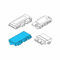 OEM 2015 BMW ActiveHybrid 5 Electrical Control Module Diagram - 61-35-6-809-374