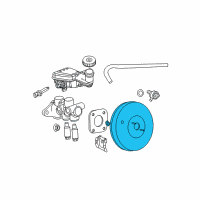 OEM Jeep Compass Booster-Power Brake Diagram - 5175098AB