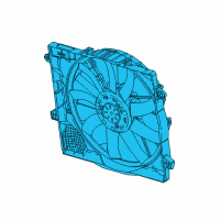 OEM 2021 Jeep Wrangler Radiator Cooling Diagram - 68272755AD