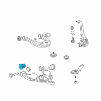 OEM 2004 Toyota Tundra Bushings Diagram - 48654-34010