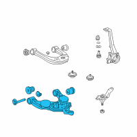 OEM Toyota Lower Control Arm Diagram - 48068-34040