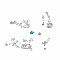 OEM Toyota Sequoia Spring Bumper Diagram - 48304-0C010