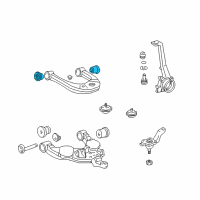 OEM Toyota Bushings Diagram - 48632-34010