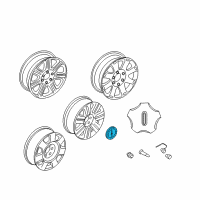 OEM Lincoln Cap Diagram - 5L7Z-1130-B