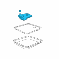 OEM Cadillac Filter Diagram - 29539579