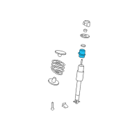 OEM 2010 Buick Lucerne Shock Mount Diagram - 15914691