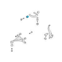 OEM 2008 Hyundai Azera Bush-Upper Arm Diagram - 54443-3K001