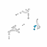 OEM 2006 Hyundai Sonata Ball Joint Assembly Diagram - 51760-3K000