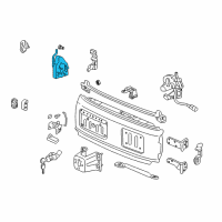 OEM 1998 Honda CR-V Lock, Gate (Lower) Diagram - 74815-S10-023