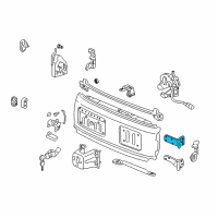 OEM 2001 Honda CR-V Hinge, Gate (Lower/Upper) Diagram - 68730-S10-020ZZ